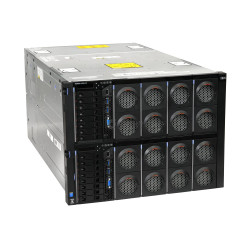 X3950 X6-16SFF IBM X3950 X6  8X INTEL XEON E7-8880 V2 @ 2.50GHZ RAM 2TIB(128X 16GB  DDR3  128X 1600MHZ ) 12X 1TB4X 400GB(12X SAS 4X SATA 4X SSD ) 3837-AC4
