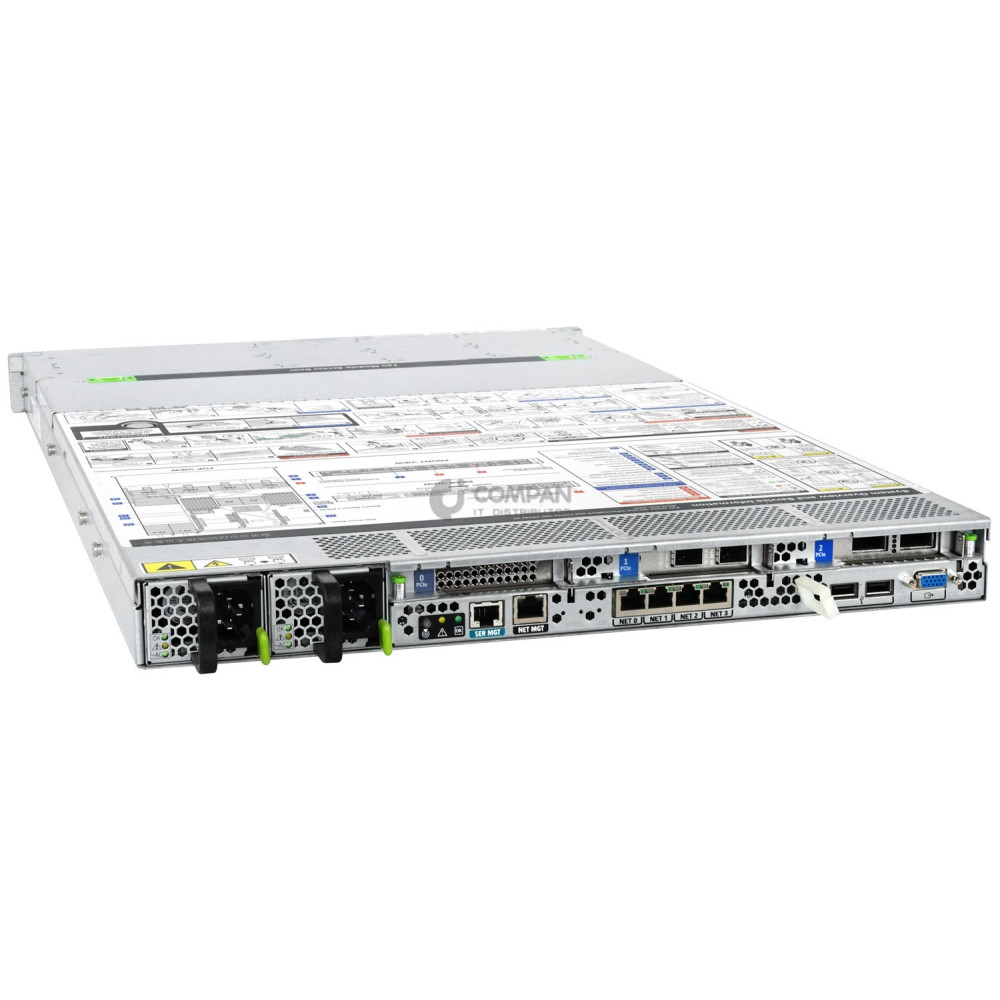 X4170-8SFF ORACLE CORPORATION SUN FIRE X4170 M2 SERVER 2X INTEL XEON E5649 @ 2.53GHZ RAM 96GB(12X 8GB  DDR3  12X 1333MHZ ) () 30668379+1+1