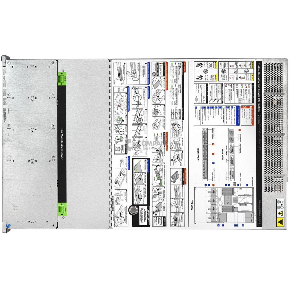 ZFS 7320-8SFF ORACLE CORPORATION SUN FIRE X4170 M2 SERVER 2X INTEL XEON E5620 @ 2.40GHZ RAM 24GB(6X 4GB  DDR3  6X 1066MHZ ) 1X 4GB(1X USB ) 7015318