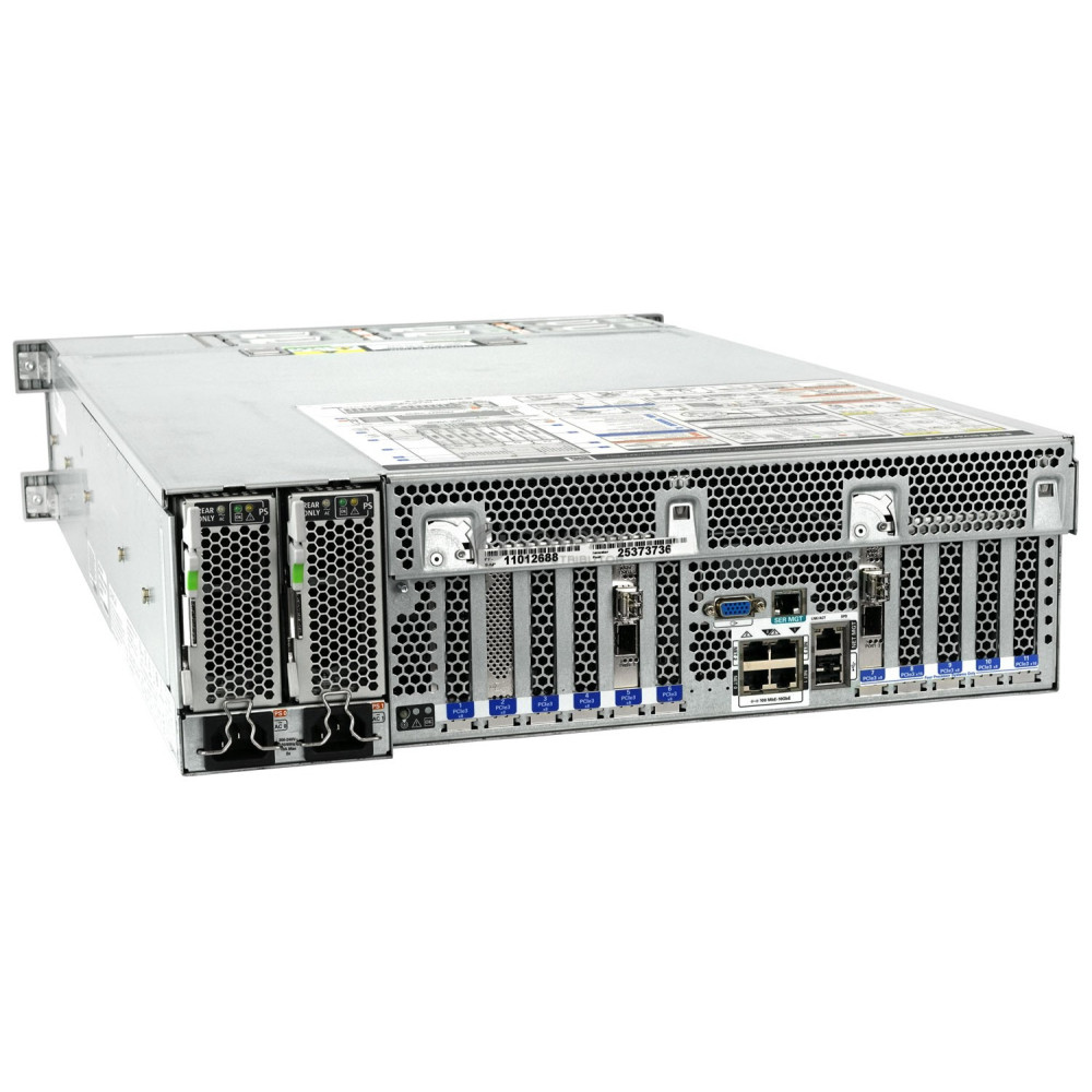 X5-4-6SFF ORACLE CORPORATION ORACLE SERVER X5-4 4X INTEL XEON E7-8895 V3 @ 2.60GHZ RAM 1TIB(64X 16GB  DDR3  64X 1600MHZ ) 1X 8GB(1X USB ) 33827635+3+1