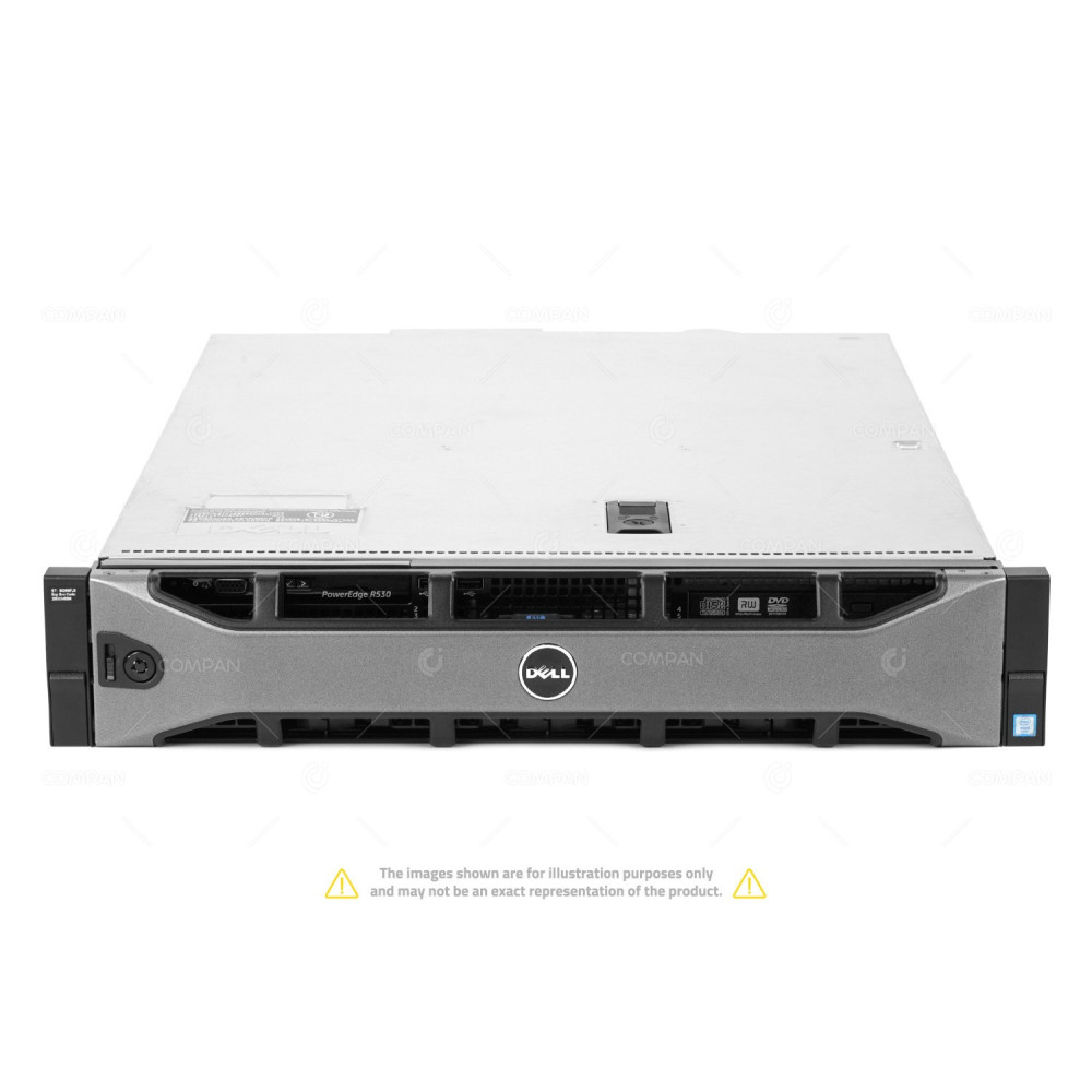 R530-8LFF DELL POWEREDGE R530 2X INTEL XEON E5-2603 V4 @ 1.70GHZ RAM 32GB(2X 16GB  DDR4  2X 2400MHZ ) 2X 1TB(2X SATA )