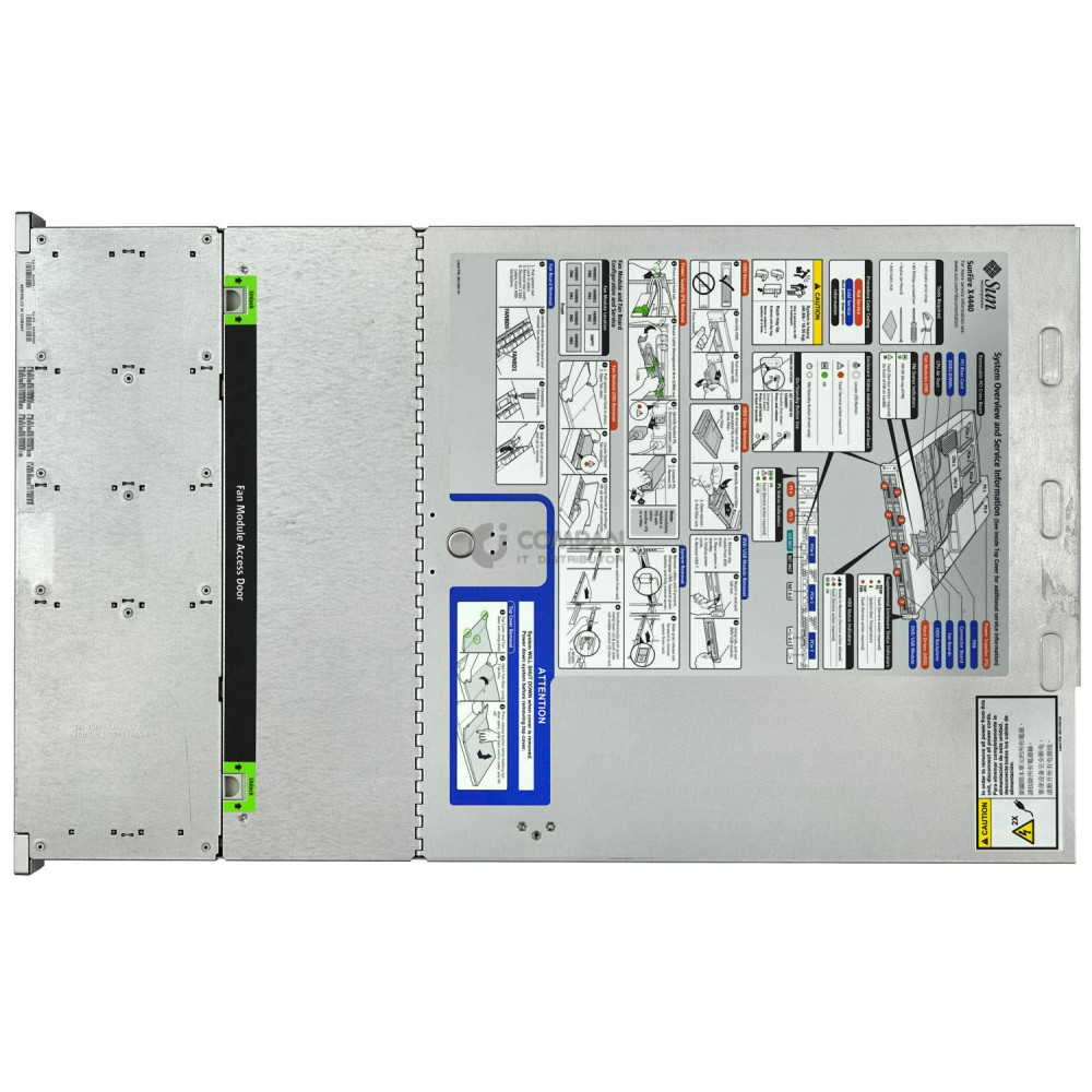 X4440-8SFF SUN MICROSYSTEMS SUN FIRE X4440 4X SIX-CORE AMD OPTERON(TM) PROCESSOR 8439 SE RAM 64GB(16X 4GB  DDR2  16X 333MHZ ) () 4625947-1