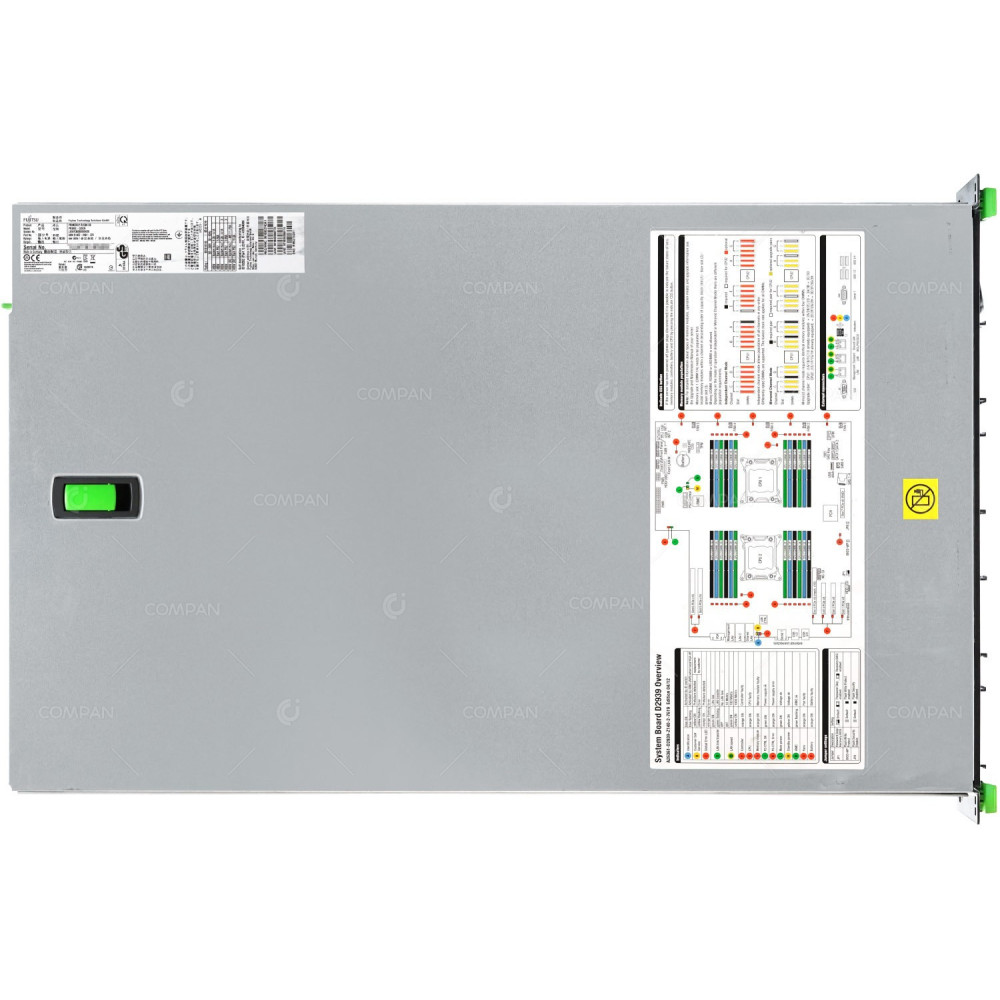 RX300 S8-4SFF FUJITSU PRIMERGY RX300 S8 2X INTEL XEON E5-2680 V2 @ 2.80GHZ RAM 16GB(1X 16GB  DDR3  1X 1600MHZ ) () S26361-K1457-V401