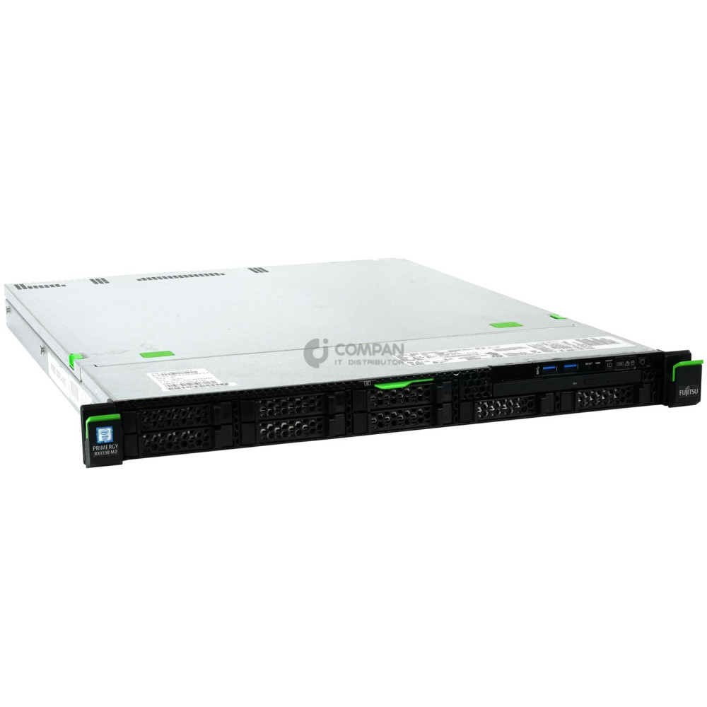 RX1330 M2-8SFF FUJITSU PRIMERGY RX1330 M2 1X INTEL XEON E3-1230 V5 @ 3.40GHZ(4-CORES) RAM 32GB(2X 16GB  DDR4 ) 4X 400GB(4X SATA 4X SSD ) S26361-K1550-V401