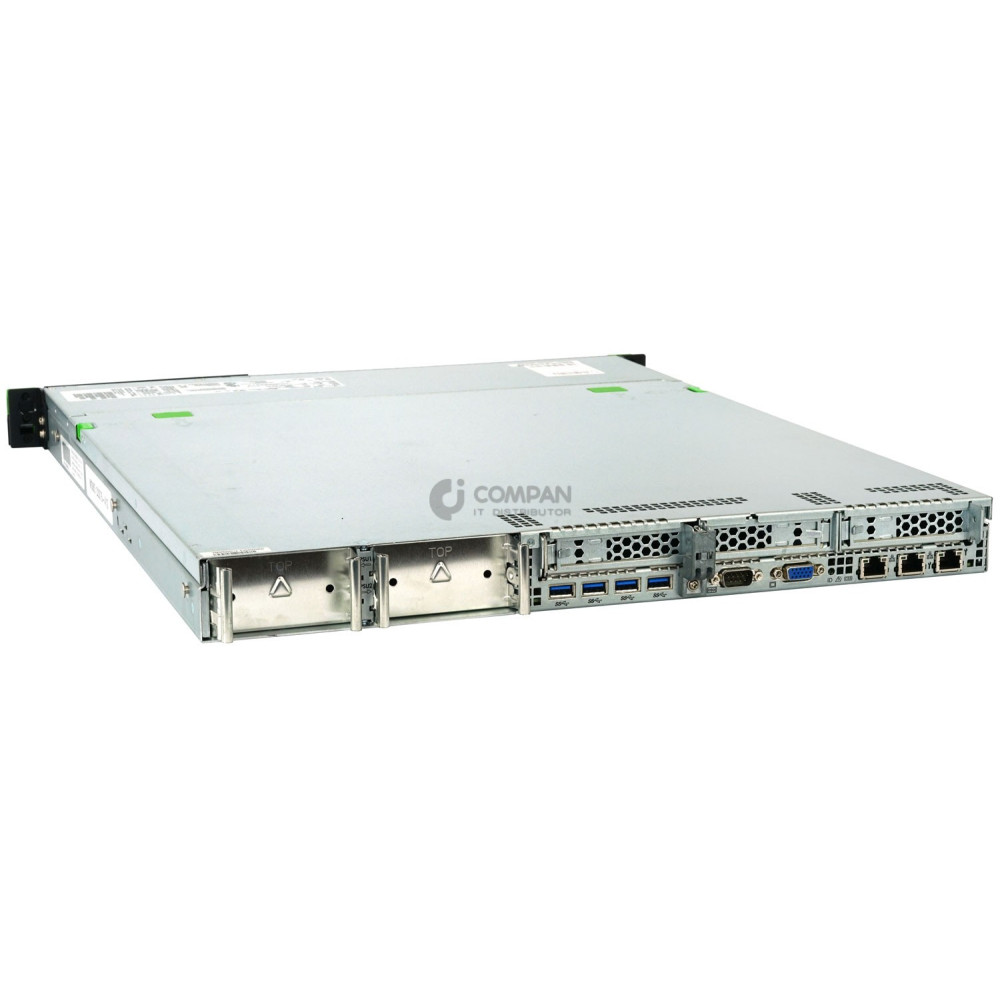 RX1330 M2-8SFF FUJITSU PRIMERGY RX1330 M2 1X INTEL XEON E3-1230 V5 @ 3.40GHZ(4-CORES) RAM 32GB(2X 16GB  DDR4 ) 4X 400GB(4X SATA 4X SSD ) S26361-K1550-V401
