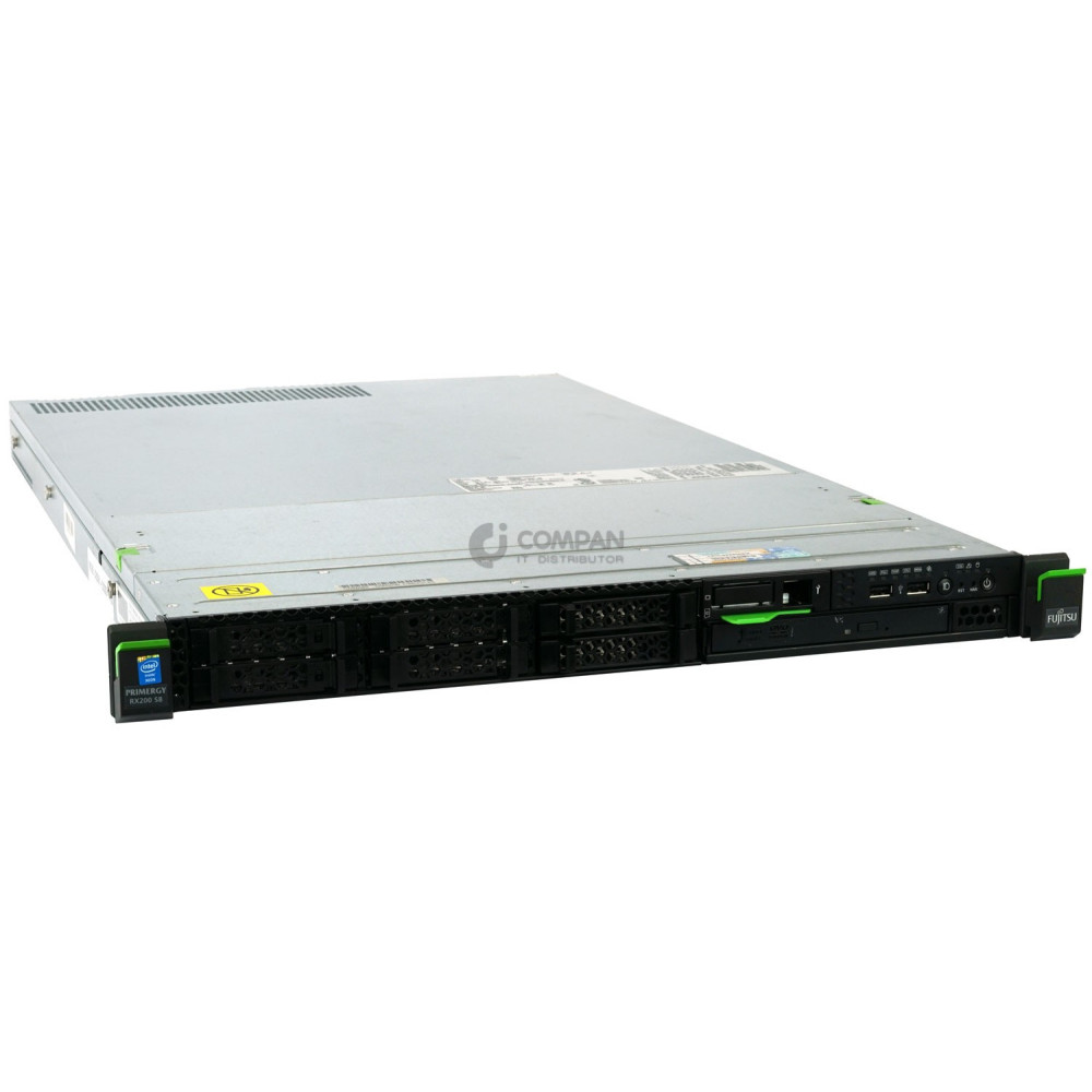 RX200 S8-6SFF FUJITSU PRIMERGY RX200 S8 2X INTEL XEON E5-2650 V2 @ 2.60GHZ RAM 24GB(6X 4GB  DDR3 ) 2X 600GB(2X SAS ) SAG:SEN-R200S8-L20