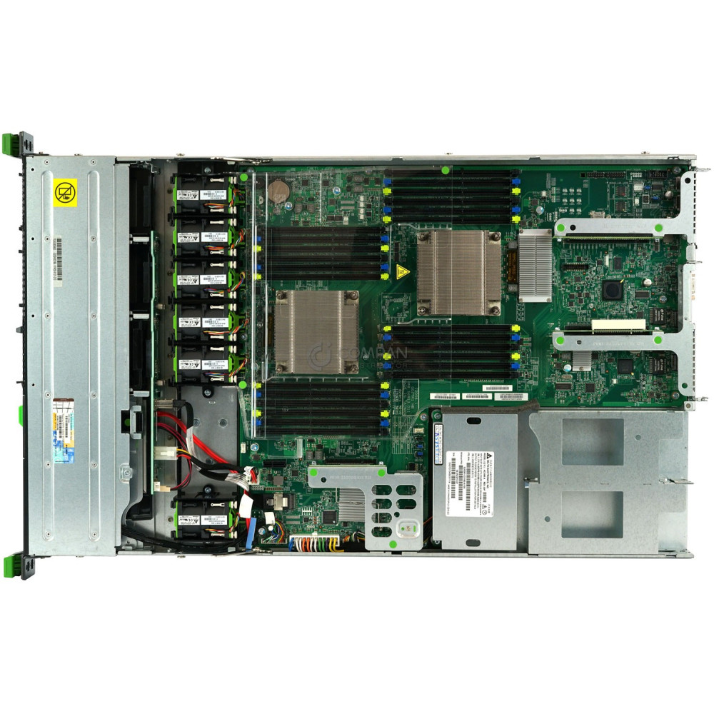 RX200 S8-6SFF FUJITSU PRIMERGY RX200 S8 2X INTEL XEON E5-2650 V2 @ 2.60GHZ RAM 24GB(6X 4GB  DDR3 ) 2X 600GB(2X SAS ) SAG:SEN-R200S8-L20