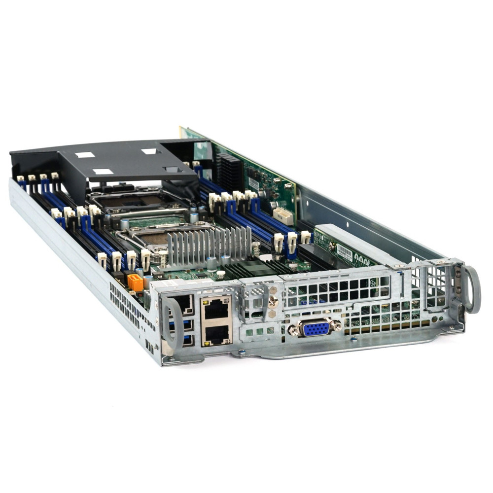 2028TP-HC0TR SUPERMICRO SYS-2028TP-HC0TR 2X INTEL XEON E5-2667 V3 @ 3.20GHZ RAM 256GB(16X 16GB  DDR4 ) 3X 300GB(3X SAS ) -
