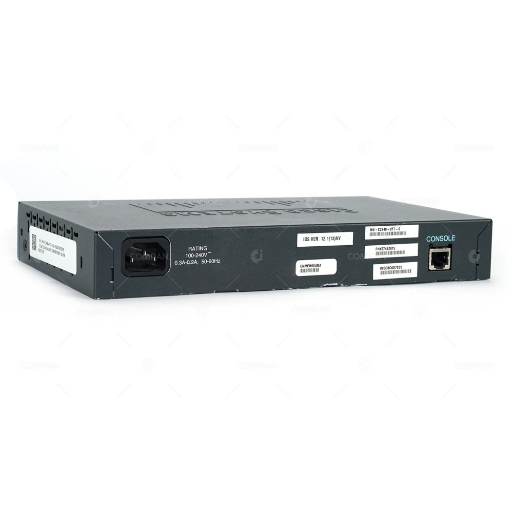 WS-C2940-8TT-S CISCO CATALYST 2960 8 PORT 10/100 SWITCH -