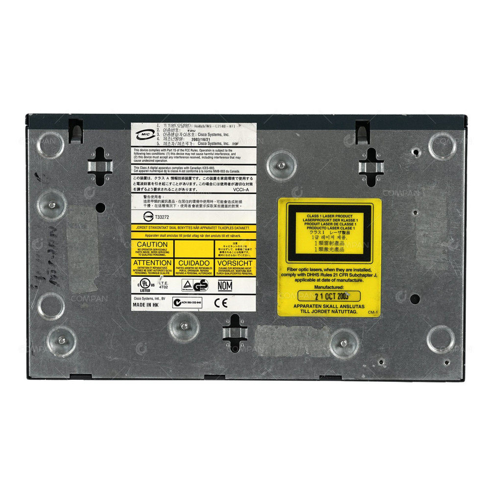 WS-C2940-8TT-S CISCO CATALYST 2960 8 PORT 10/100 SWITCH -