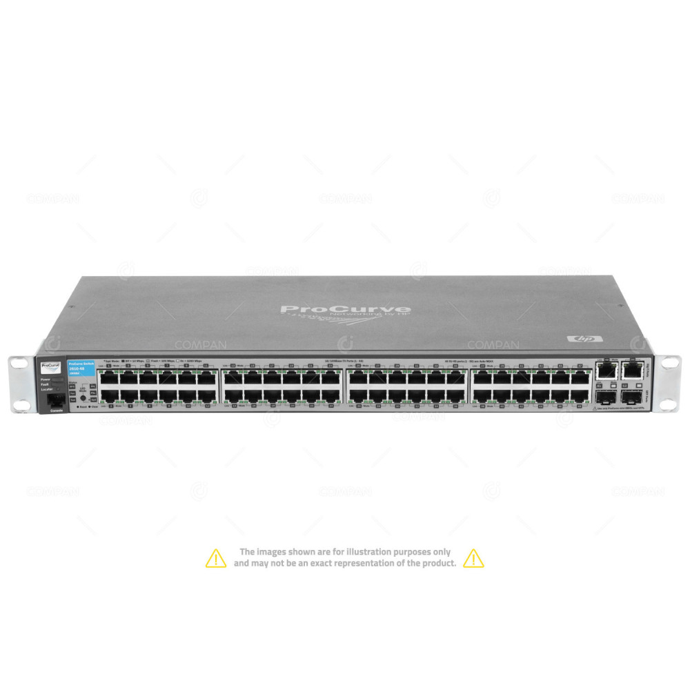 J9088A HP PROCURVE 2610 48 PORT 100MB ETHERNET 2 PORT SFP SWITCH 2610-48