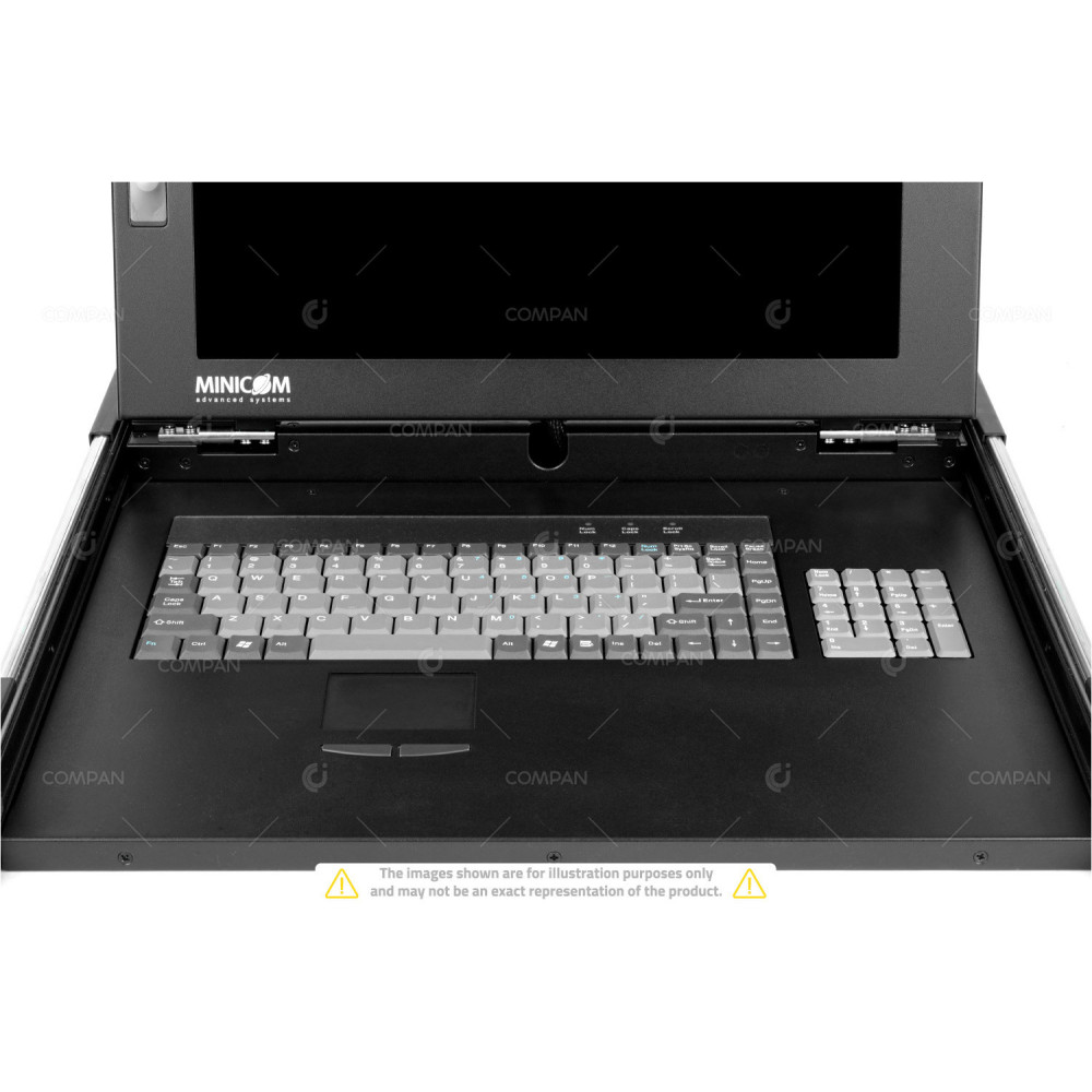 1SU70006-R MINICOM SMARTRACK KVM WITH 116IP SWITCH 16 PORTS -