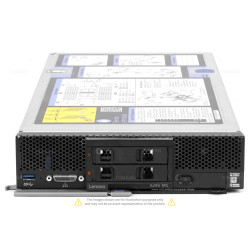 X240 M5-2SFF LENOVO FLEX SYSTEM X240 M5 2X INTEL XEON E5-2670 V3 @ 2.30GHZ RAM 192GB(12X 16GB  DDR4  12X 2133MHZ ) 2X 300GB(2X SAS) 9532-AC1