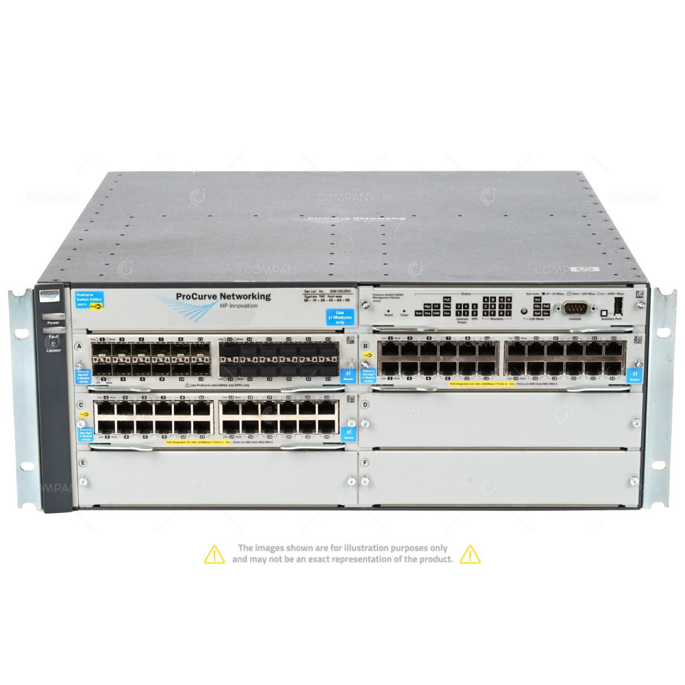 J8697A HP PROCURVE SWITCH E5406 ZL 6 SLOT CHASSIS -