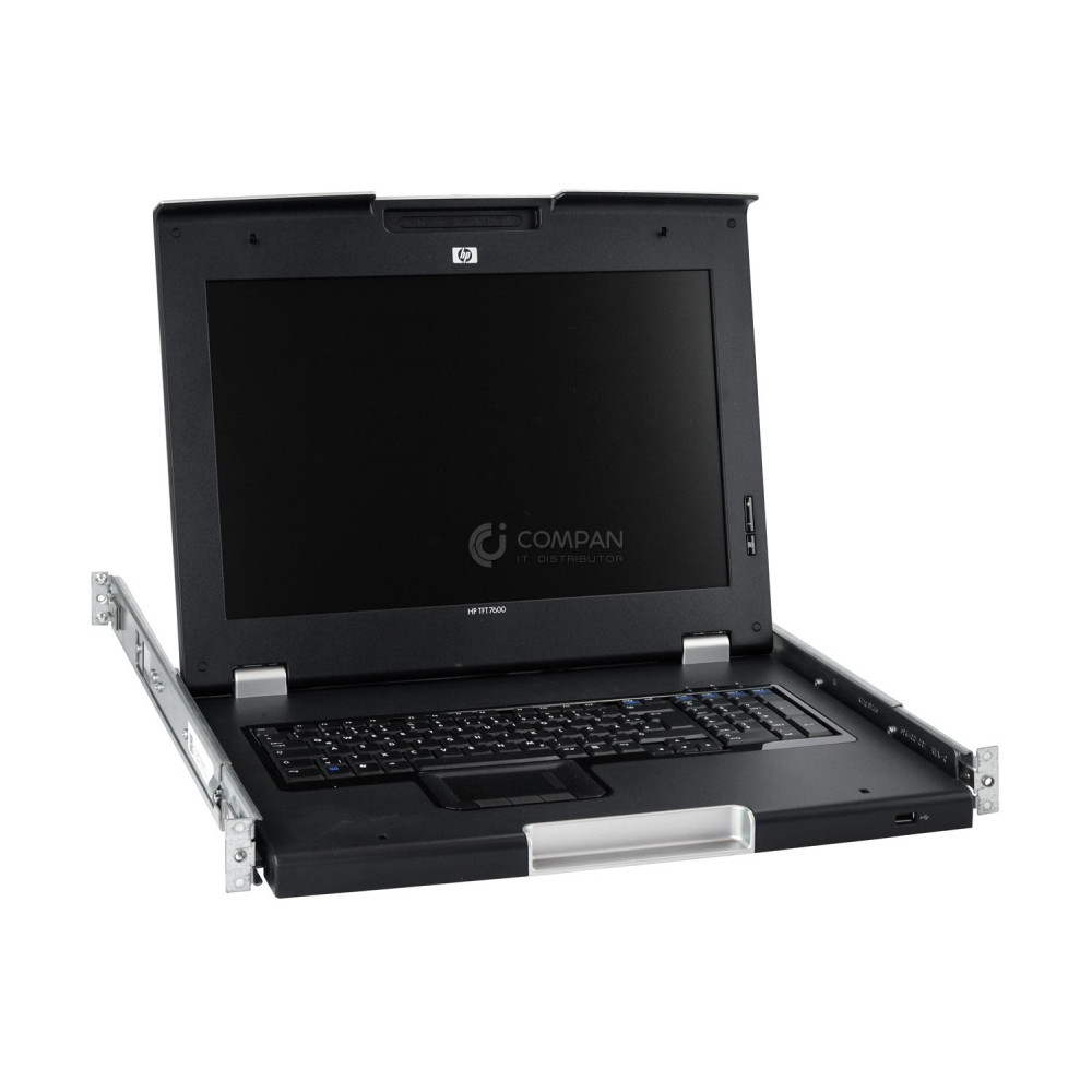 TFT7600 HP TFT7600  17' KVM CONSOLE (US) INCLUDES ONLY POWER SUPPLY AND PS2 CABLES AG052A