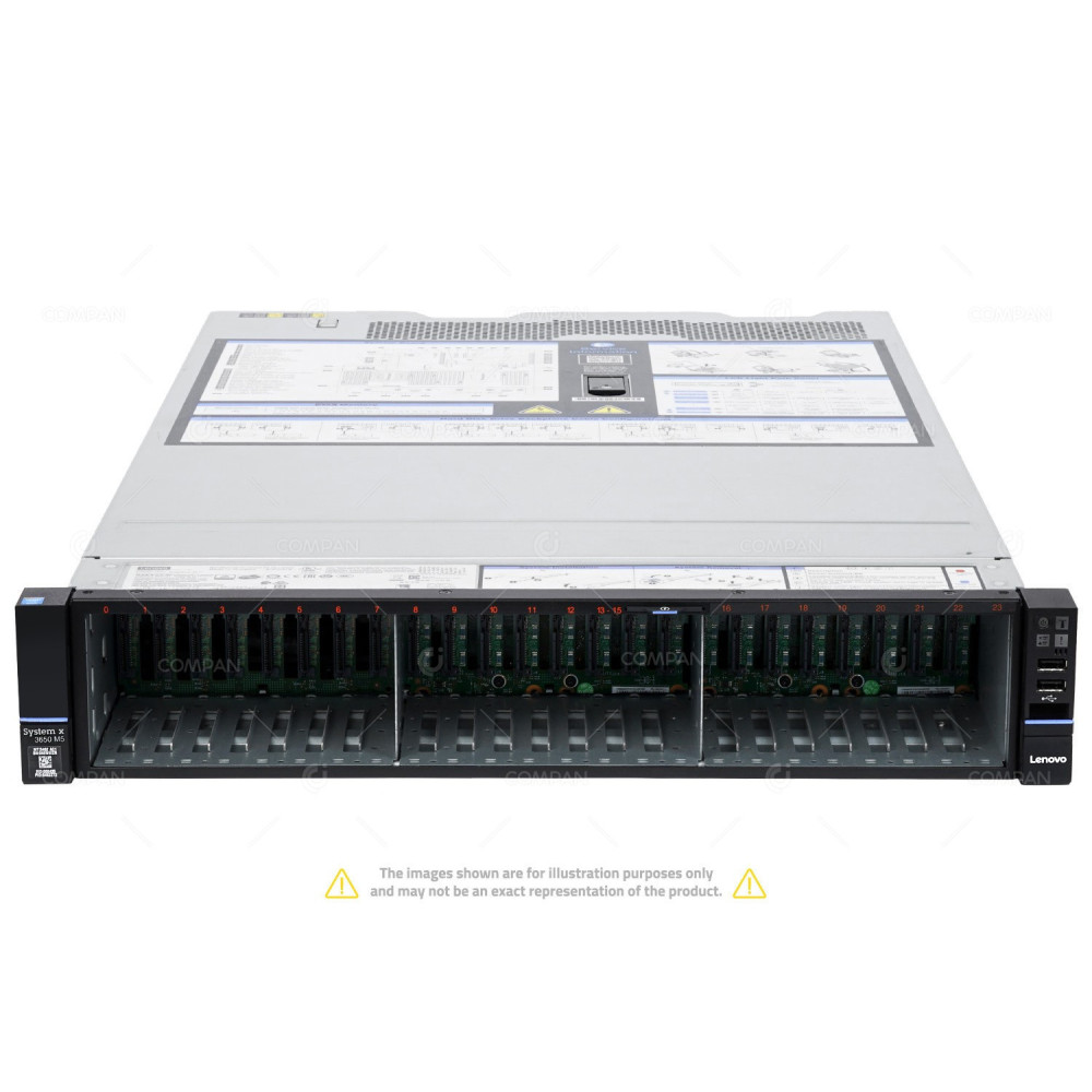 X3650 M5-26SFF LENOVO SYSTEM X3650 M5:  2X INTEL XEON E5-2640 V4 @ 2.40GHZ RAM 64GB(8X 8GB  OTHER  ) 22X 2TB2X 240GB(22X SAS 2X SATA 2X SSD ) 8871-AC1