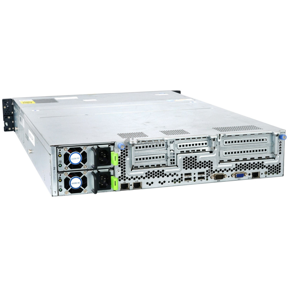 UCS C24 M3-24SFF CISCO SYSTEMS INC UCSC-C24-M3S2 1X INTEL XEON E5-2420 V2 @ 2.20GHZ RAM 80GB(5X 16GB  DDR3  5X 1600MHZ ) 2X 600GB(2X SAS ) UCSC-C24-M3S2, 74-11152-03