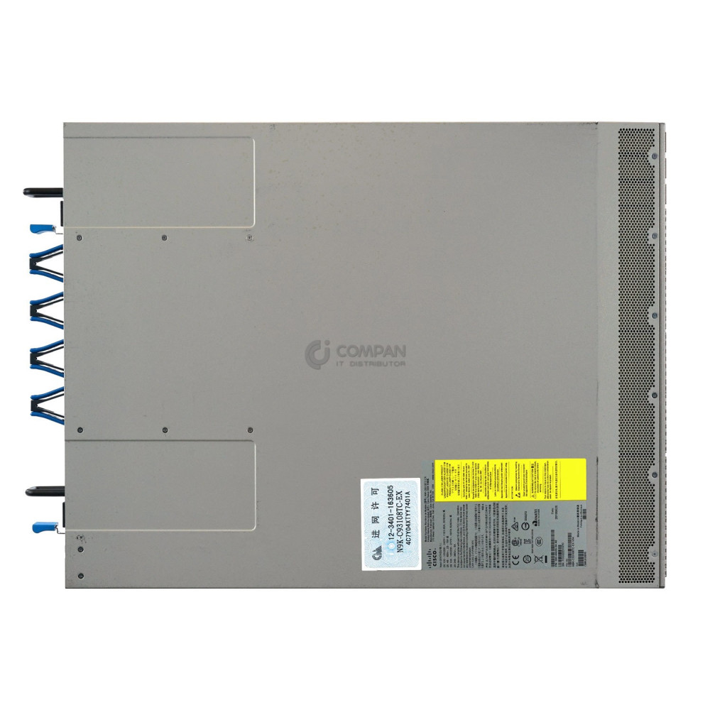 N9K-C93108TC-EX CISCO NEXUS N9K-C93108TC-EX 48 PORT 10GBASE-T 6 PORT 100GB QSFP28 NX-OS SWITCH 800-46685-04
