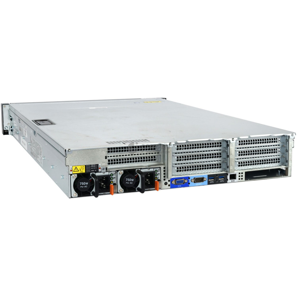 2145-SV1-8SFF-2BAT IBM SAN VOLUME CONTROLLER 2X INTEL XEON E5-2667 V4 @ 3.20GHZ RAM 128GB(8X 16GB  DDR4  8X 2400MHZ ) 2X 240GB(2X SATA 2X SSD ) 2145-SV1