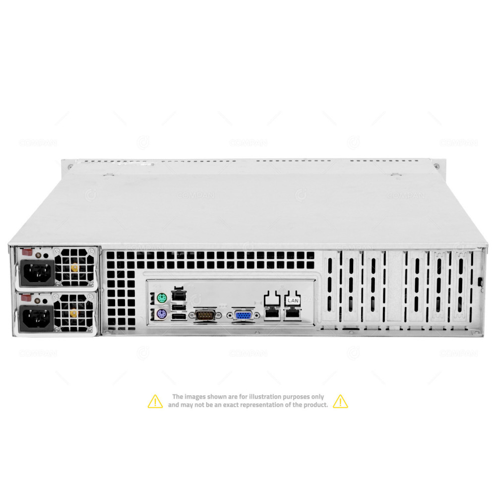CSE-825-8LFF SUPERMICRO X10DRH 2X INTEL XEON E5-2620 V4 @ 2.10GHZ RAM 64GB(4X 16GB  DDR4  4X 2400MHZ ) 8X 6TB(8X SATA )