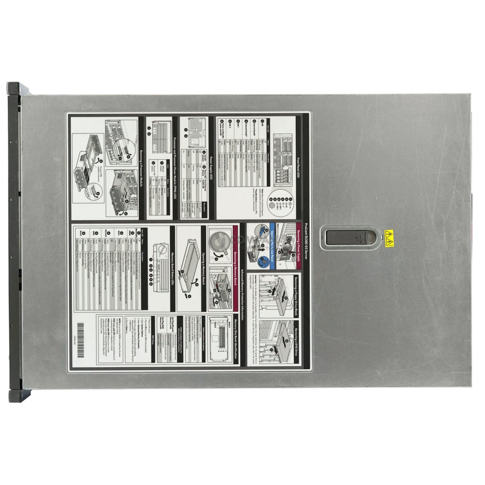 DL580 G3-4LFF HP PROLIANT DL580 G3 4X INTEL XEON MP @ 3.16GHZ RAM ( DDR - SYNCHRONOUS  4X 400MHZ ) () 293765-001