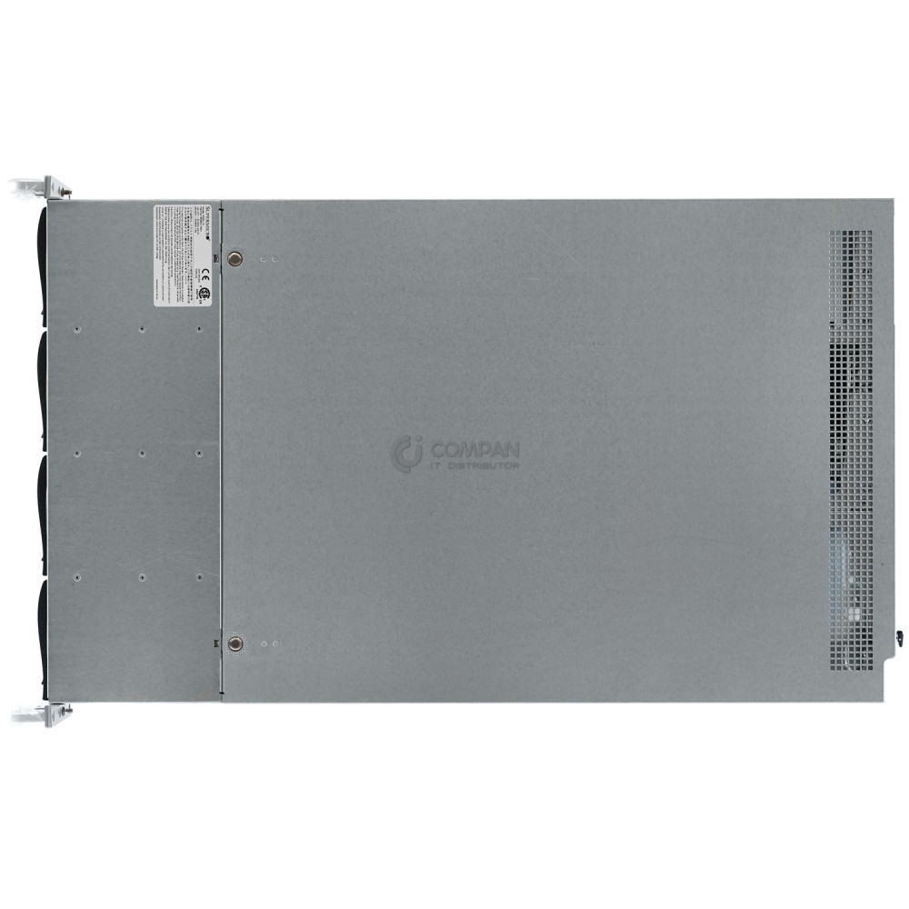 CSE-829U-12LFF SUPERMICRO SYS-6028U-TR4+-04-NE010 2X INTEL XEON E5-2667 V4 @ 3.20GHZ RAM 512GB(16X 32GB  DDR4  16X 2400MHZ ) 2X 2TB1X 800GB(2X NVME 1X SATA 1X SSD ) 829U-10, 6028U-TR4+