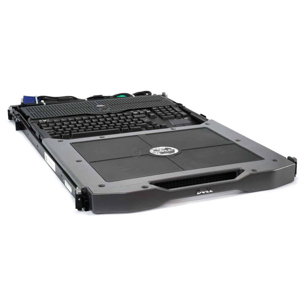 HP535 DELL 1U 17' KVM RACK CONSOLE (ES) SCRATCHED 0HP535, CU464