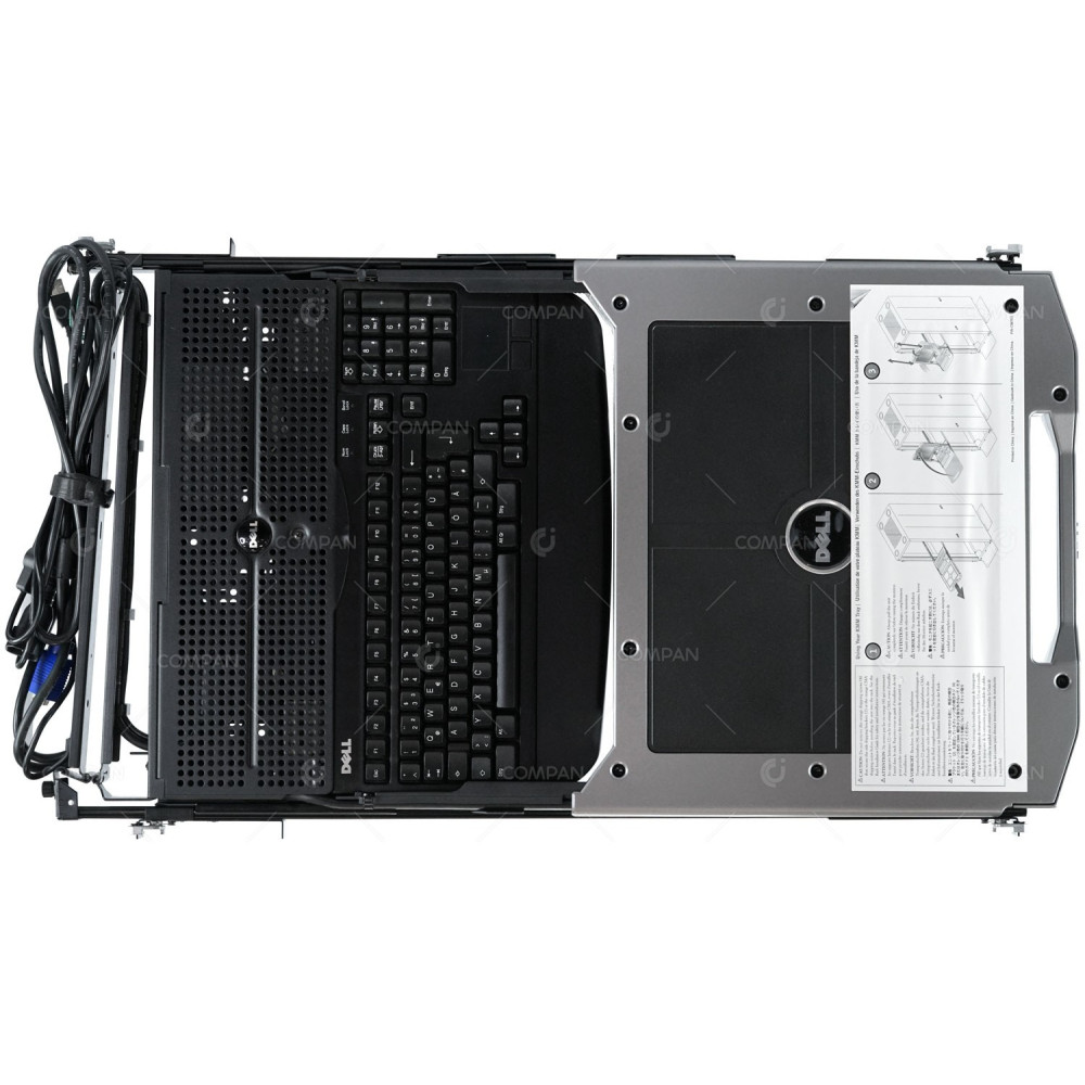 137HP DELL POWEREDGE 1U 15' KVM CONSOLE (DE) 0137HP