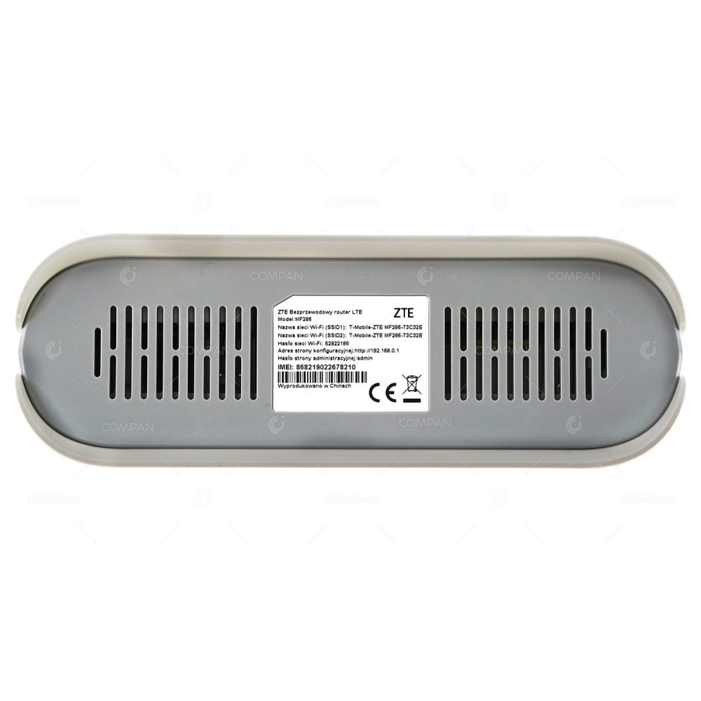 MF286 ZTE MF286 3G, XDSL 802.11N ROUTER WITHOUT BATTERY -