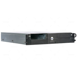 POWERVAULT 114T DELL POWERVAULT 114T 2U RACKMOUNT TAPE DRIVE ENCLOSURE FOR 2X SCSI TH650,  0TH650