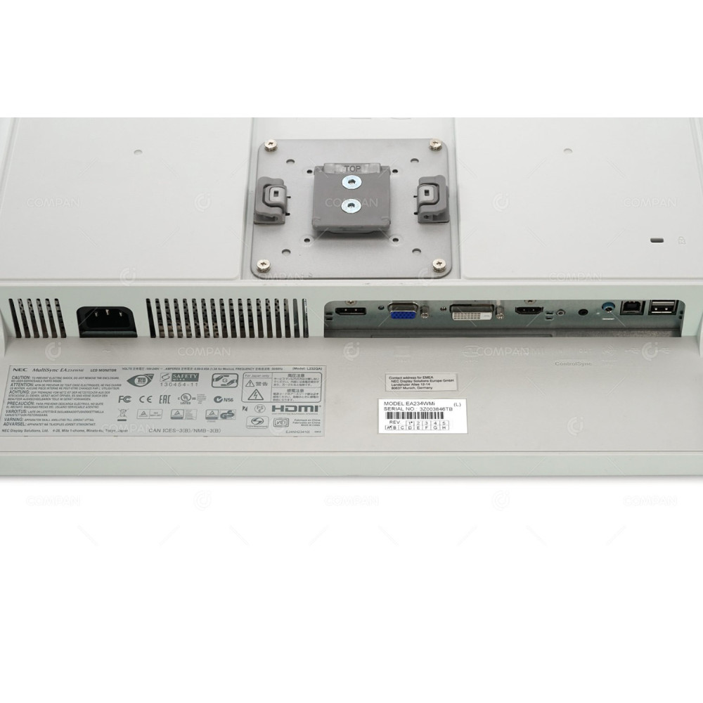 EA234WMI NEC  MULTISYNC EA234WMI WHITE 23 INCH IPS LED EJ4NH23410I
