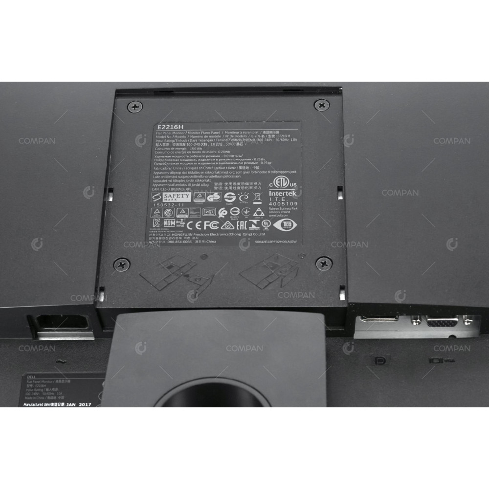 E2216H DELL E2216H 22INCH 1920 X 1080 (FULL HD) 60HZ TN LED MONITOR E2216H