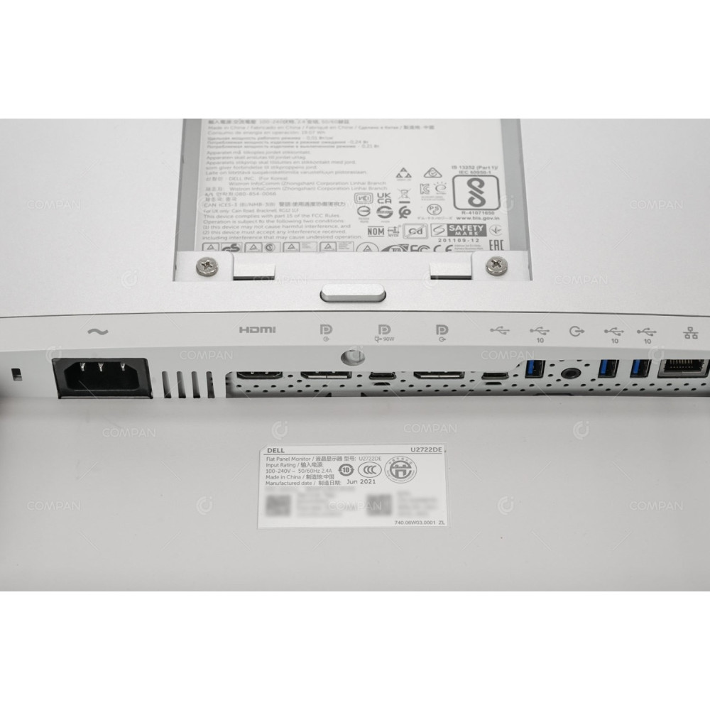 U2722DE DELL ULTRASHARP 27INCH 16:9 2560 X 1440 QHD IPS MONITOR GM8Y5