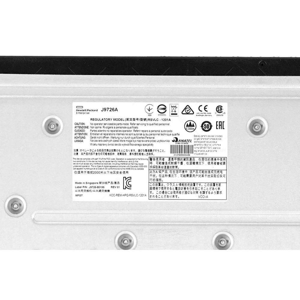 J9726A ARUBA HP ARUBA 2920 24 PORT 1GB ETHERNET 4 PORT 1GB SFP SWITCH 2920-24G