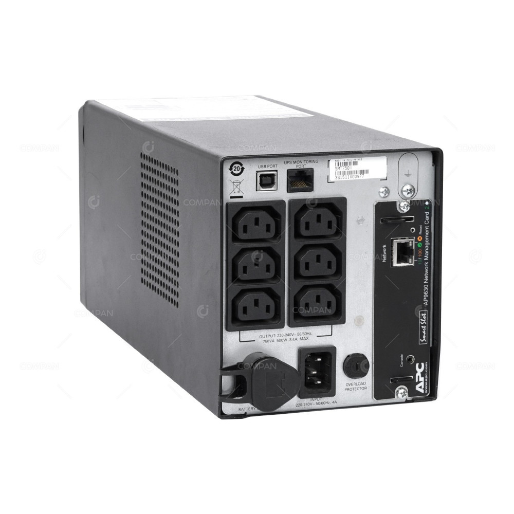 SMT750I APC 750 VA 500W 6X C13  SMART UPS UPS-750