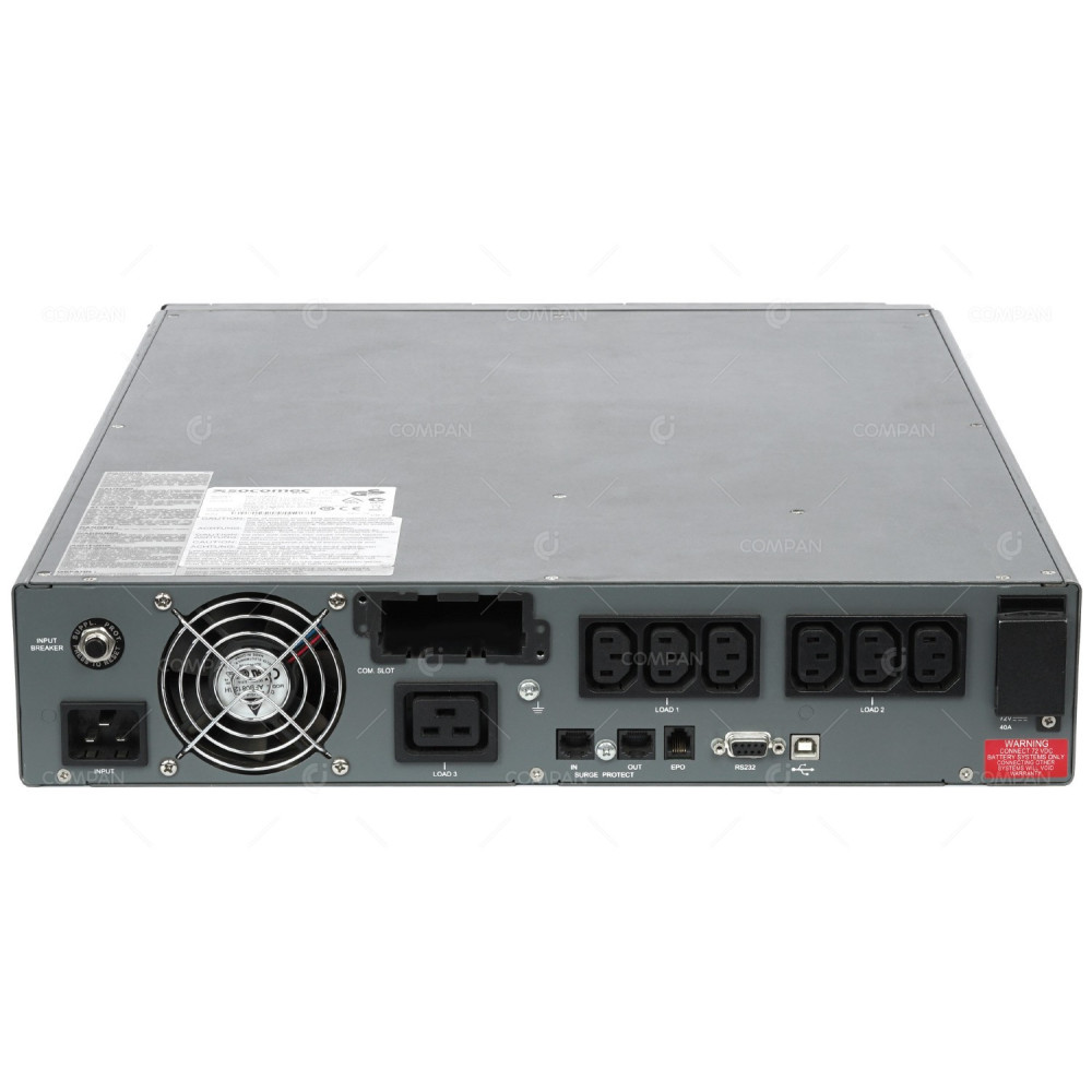 NRT-U3000 SOCOMEC NETYS RT 3000VA 2100W 6X C13 1X C19 UPS -