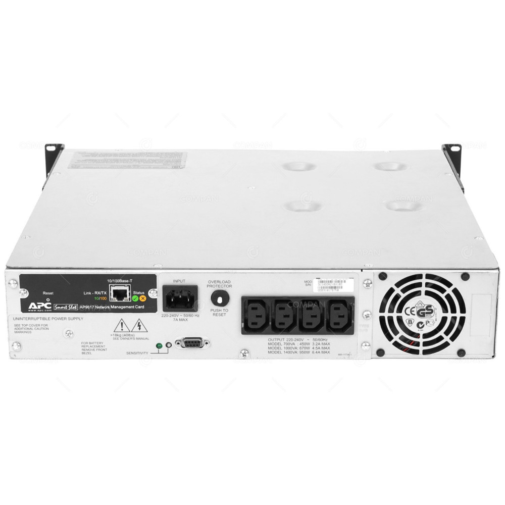 SU1400R2IBX180 APC UPC POWER DEVICE 2U 8 X C13  2 X C191400VA