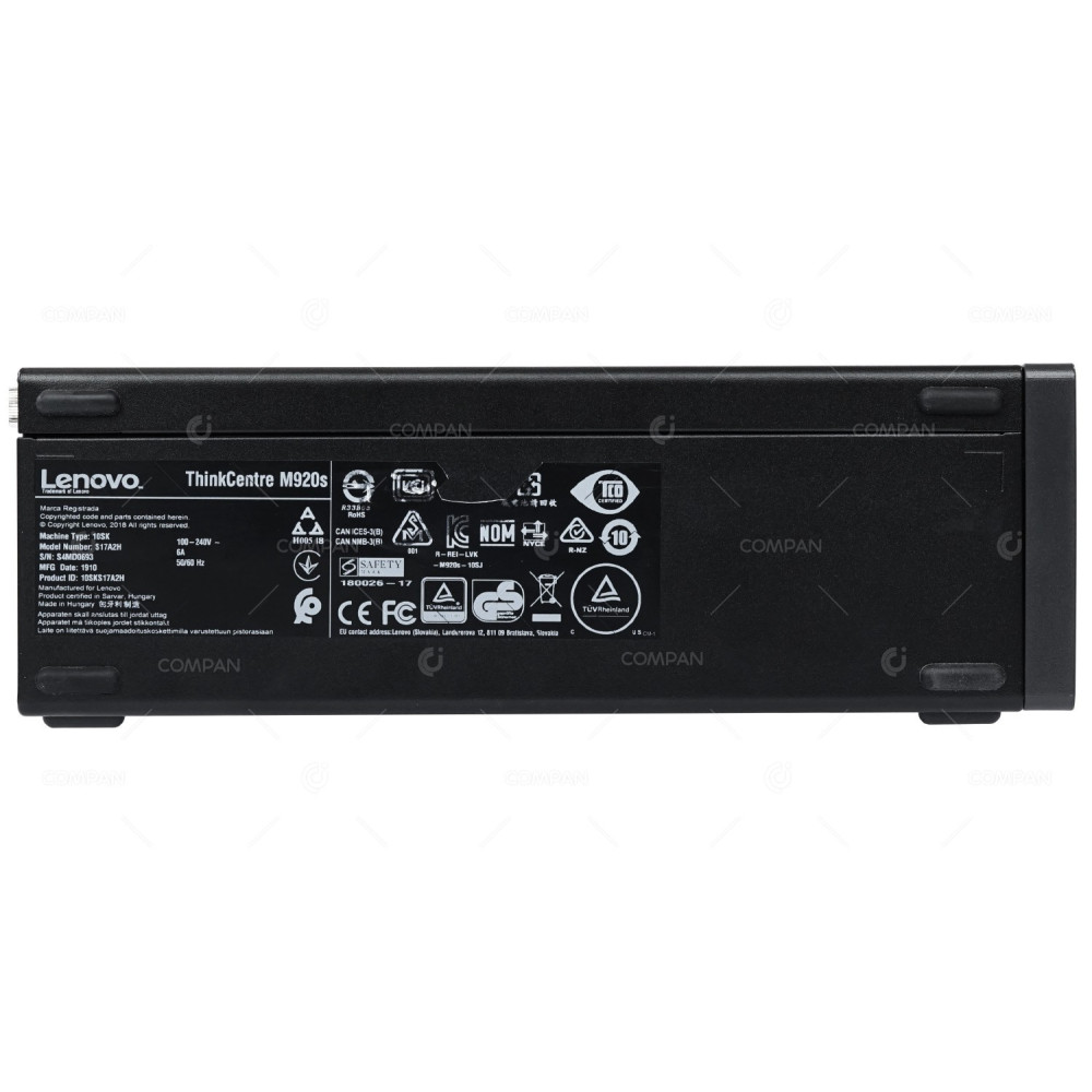 M920S-1LFF-1M2 LENOVO 10SKS17A2H 1X INTEL CORE I5-8500 @ 3.00GHZ RAM 8GB(1X 8GB  DDR4  1X 2667MHZ ) () LENOVO_MT_10SK_BU_THINK_FM_THINKCENTRE M920S