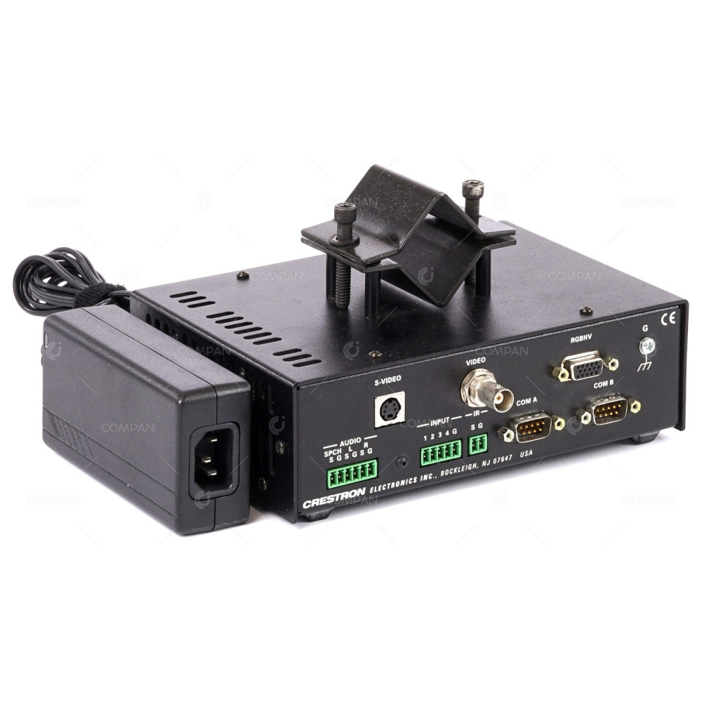 6002008 CRESTRON QM-RMCRX QUICKMEDIA RECEIVER/PROCESSOR WITH AC ADAPTER PW-2420RU 24V 2.5A QM-RMCRX