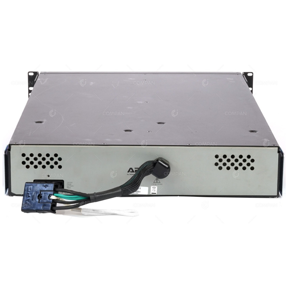 SMX120RMBP2U APC EXTERNAL BATTERY PACK FOR EXTENDED RUNTIME 2U 120V DC FOR SMX3000RMHV2UNC WITH USED BATTERY -