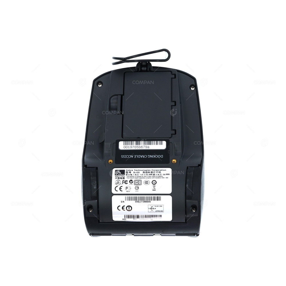 QLN320 ZEBRA QLN320 MOBILE LABEL PRINTER WITH BATTERY AND POWER SUPPLY QN3-AUGAE011-00
