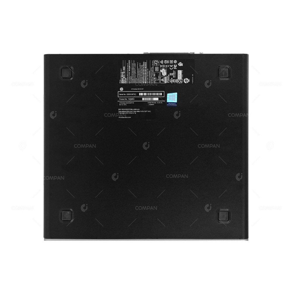 ELITEDESK 800 G3 SFF-1SFF-2LFF-1M2 HP HP ELITEDESK 800 G3 SFF 1X INTEL CORE I5-7500 @ 3.40GHZ RAM 8GB(1X 8GB  DDR4  1X 2400MHZ ) 1X 256 GB (1X NVME ) Y2Z63AV