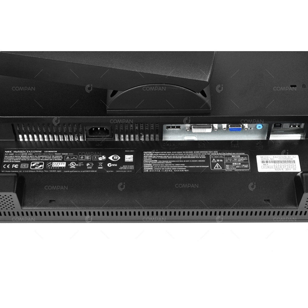 EA232WMI-BK NEC MULTISYNC EA232WMI BLACK 23 INCH IPS LED EA232WMI