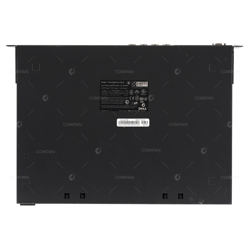 8Y736 DELL POWERCONNECT 5212 12 PORT 1GB ETHERNET 4 PORT 1GB SFP SWITCH POWERCONNECT 5212