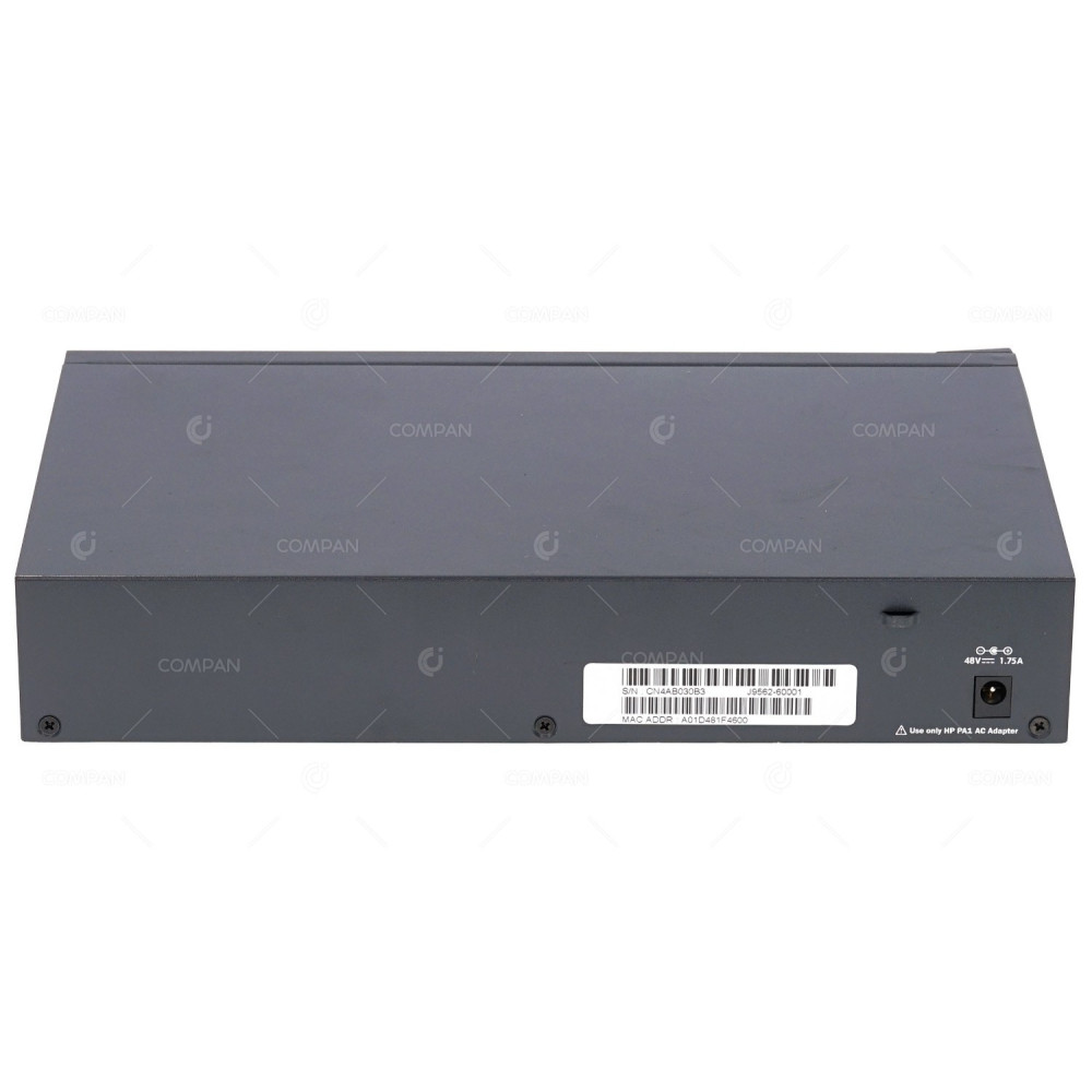 J9562A HP 8 PORT 1GB ETHERNET POE 2 PORT 1GB ETHERNET/SFP SWITCH J9562-60001, 2915-8G