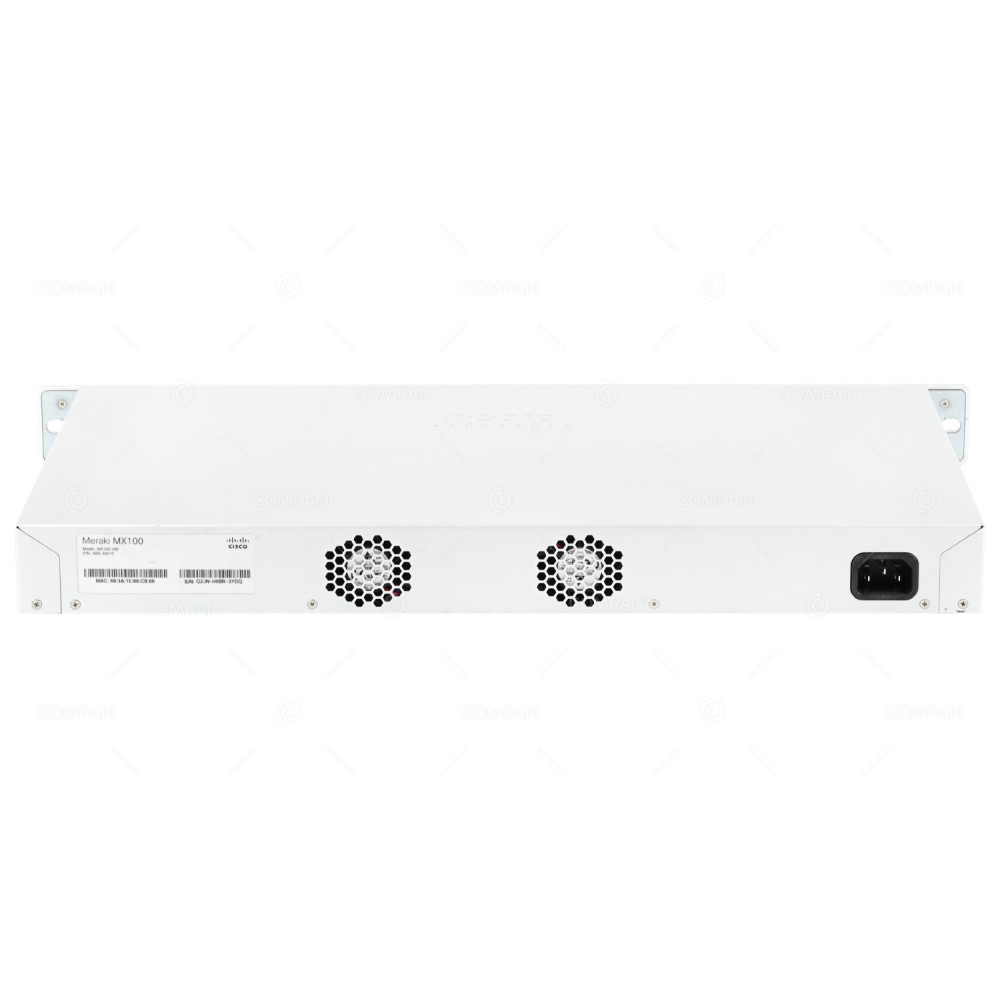 MX100-HW CISCO MERAKI MX100 9 PORT 1GB ETHERNET 2 PORT 1GB SFP MULTIFUNCTIONAL SECURITY SD-WAN ENTERPRISE APPLIANCE MX100, 600-30010