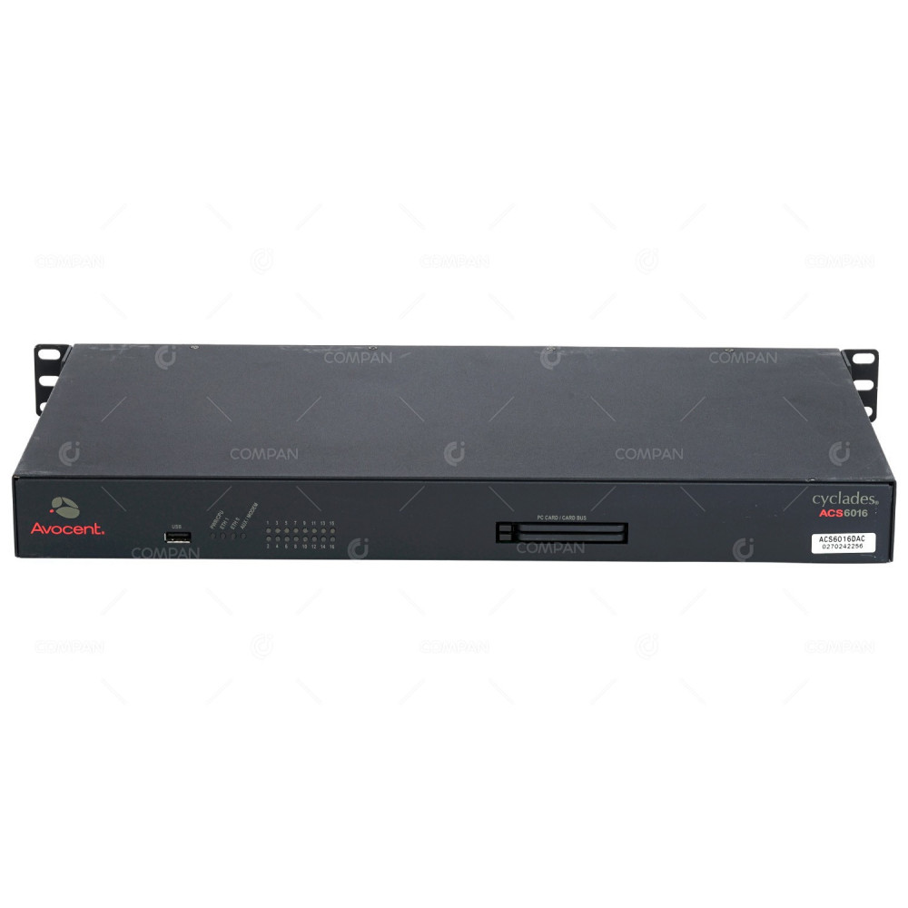 ACS6016DAC AVOCENT ACS6016 16 PORT CONSOLE SERVER WITH DUAL AC POWER SUPPLY 520-570-509