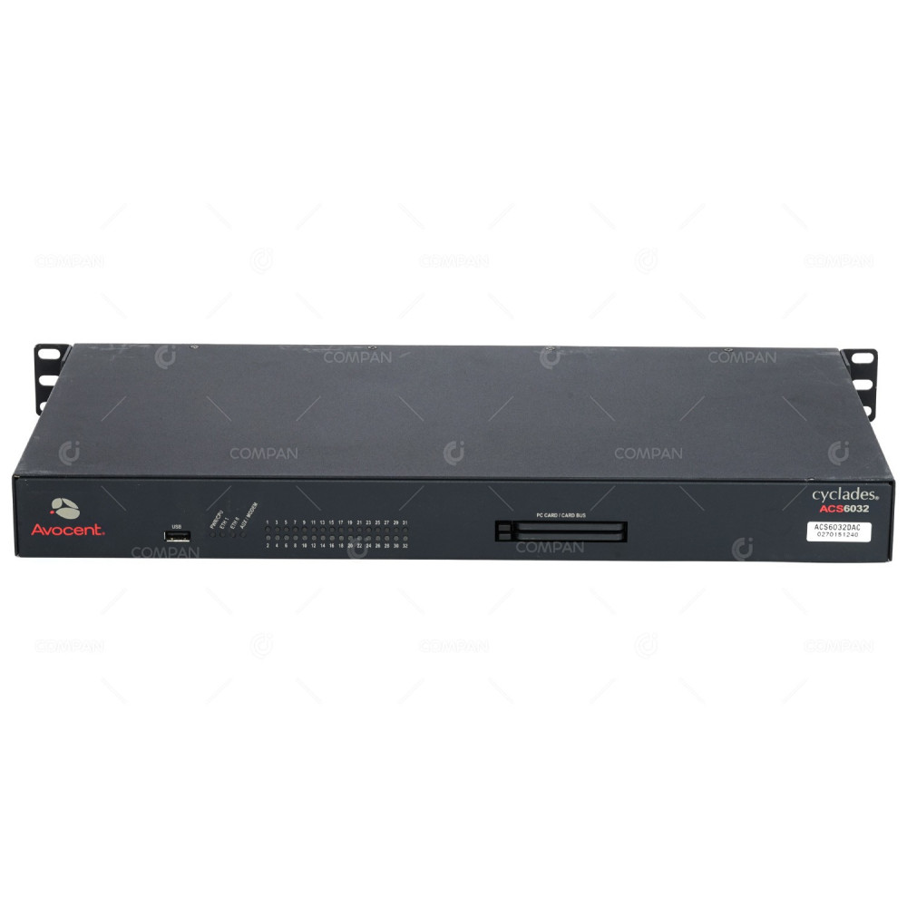 ACS6032DAC AVOCENT ACS6032 32 PORT CONSOLE SERVER WITH DUAL AC POWER SUPPLY 520-571-509