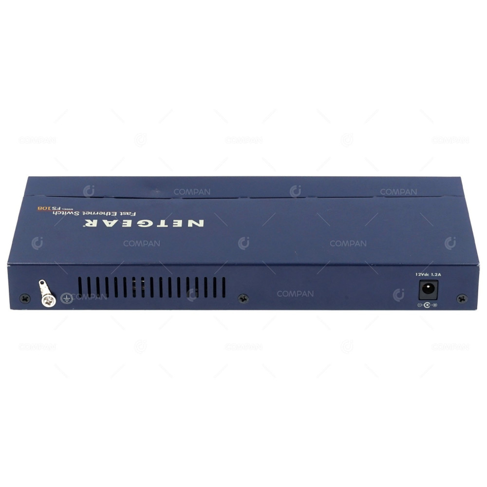 FS108 NETGEAR FS108 8 PORT 100MB ETHERNET UNMANAGED SWITCH -