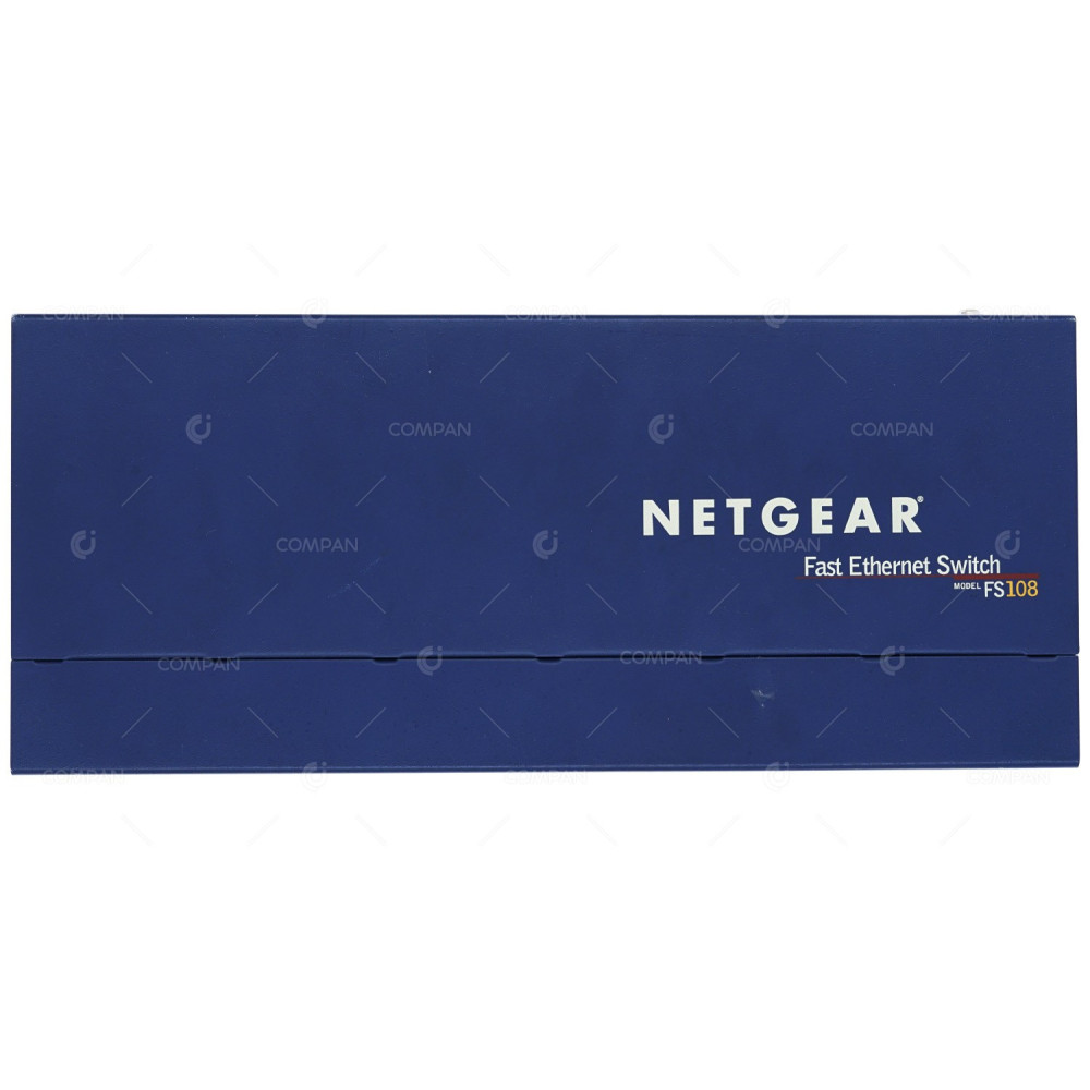 FS108 NETGEAR FS108 8 PORT 100MB ETHERNET UNMANAGED SWITCH -